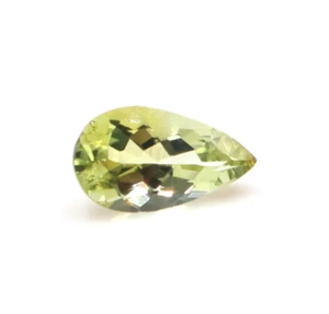 10x5.5 mm Natural Green Tourmaline 1.35 Ct Pear Tourmaline Faceted Loose Stone - Picture 1 of 7