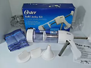 Oster Beef Jerky Making Press Kit 3 Tips Included Vintage New Open Box - Picture 1 of 4