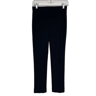 Pantalón Joseph Ribkoff Negro Elástico Talla 4 Tirar en el Tobillo abertura Foto 1 de 4