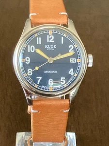 Kuoe Old Smith 90-002 Mechanical Automatic Black Dial - Bild 1 von 10