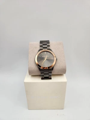 Michael Kors MK8576 Slim Runway 手表 - 青铜色 — 第 1/4 张图片