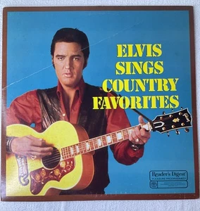 ELVIS PRESLEY "ELVIS SINGS COUNTRY FAVORITES" RARE 1984 Readers Digest - Imagen 1 de 12