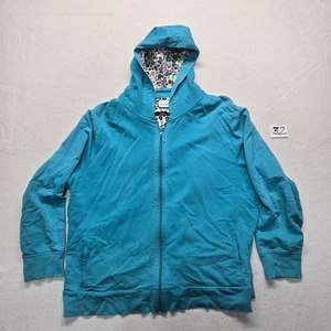 Kim Rogers Azul Sólido Ligero Cremallera Suéter Sudadera Manga Larga Para Mujer 3X - Imagen 1 de 7