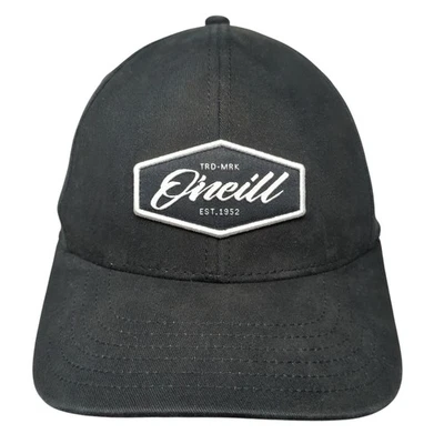 O'Neill Est. Gorra de béisbol 1952 ajustada negra XL bordada orificios ventilados 6 paneles Foto 1 de 4