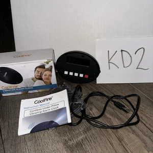Cool fire Vibrating Alarm Clock Plus LED Flashlight - Picture 1 of 5
