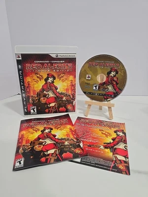 RED ALERT 3 Ultimate Edition PlayStation PS3  VGC Complete W/ Manual - Image 1 of 4