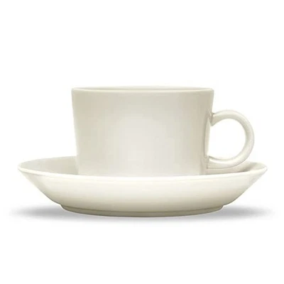 [Officiellement importé] Tasse et soucoupe à thé Iittala environ 220 ml blanc - Photo 1/4