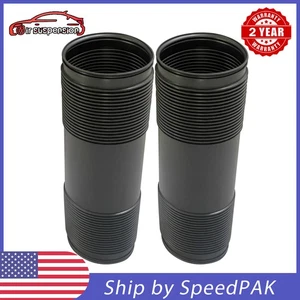 2x Rear ABC Hydraulic Shock Big Dust Boot Covers For Mercedes SL R231 AMG 13-19 - Picture 1 of 4