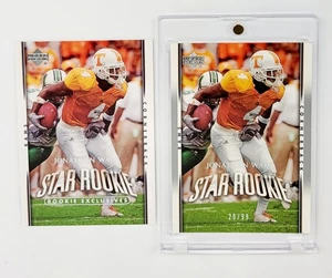 Como nuevo #/99 Platinum RC 2007 Upper Deck Star Rookie Jonathan Wade Tennessee Vols  - Imagen 1 de 2