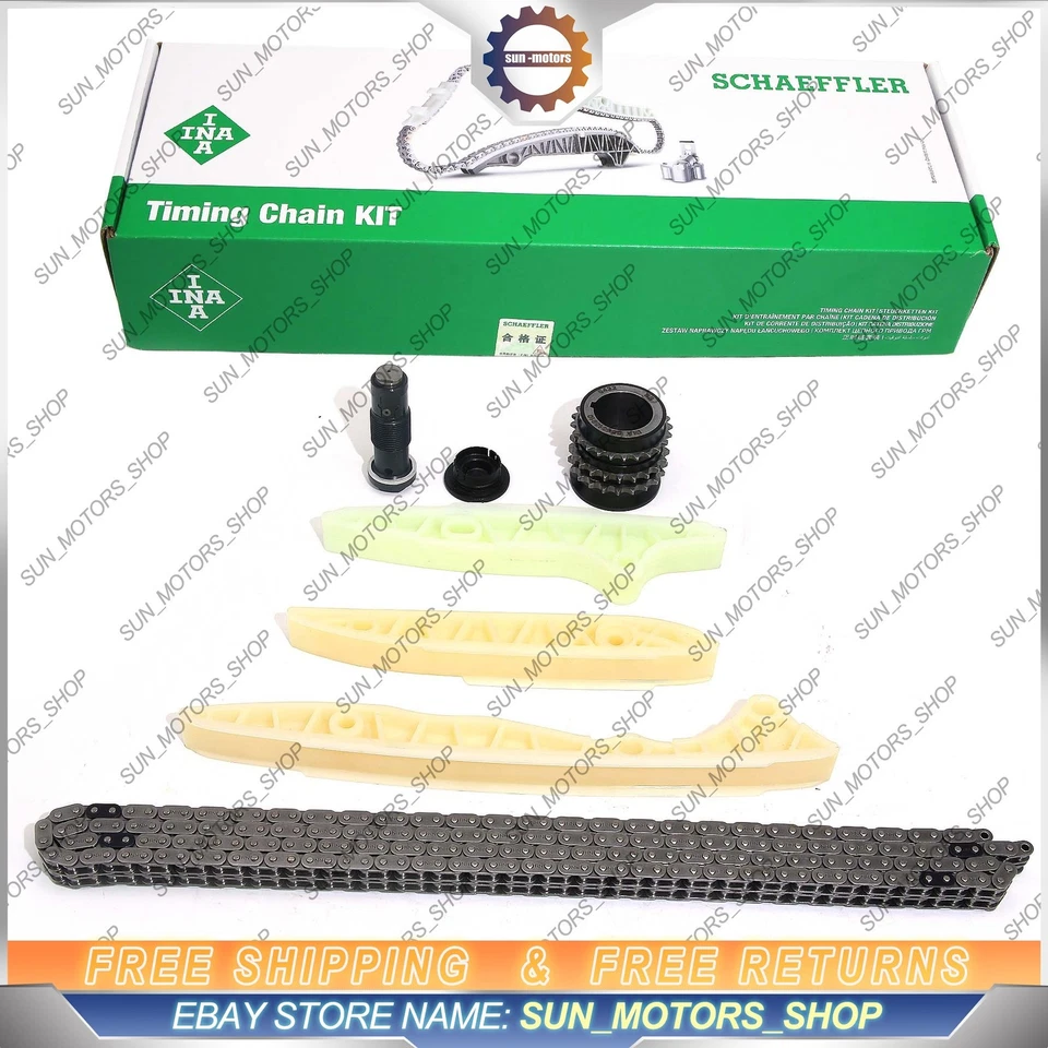 Kit de cadena de distribución OEM INA para Mercedes-Benz S350 C350 E350 ML350 3,5 L 3,0 L M272 Foto 1 de 4