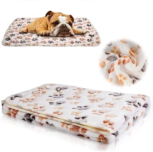 Warm Pet Blanket for Small Medium Large Dog Puppy Cat Fleece Blanket Bed Mat - Picture 1 of 9