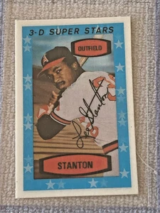 1975 Kellogg's 3-D Super Stars Leroy Bobby Stanton Angels #12 NM MLB Card - Picture 1 of 2