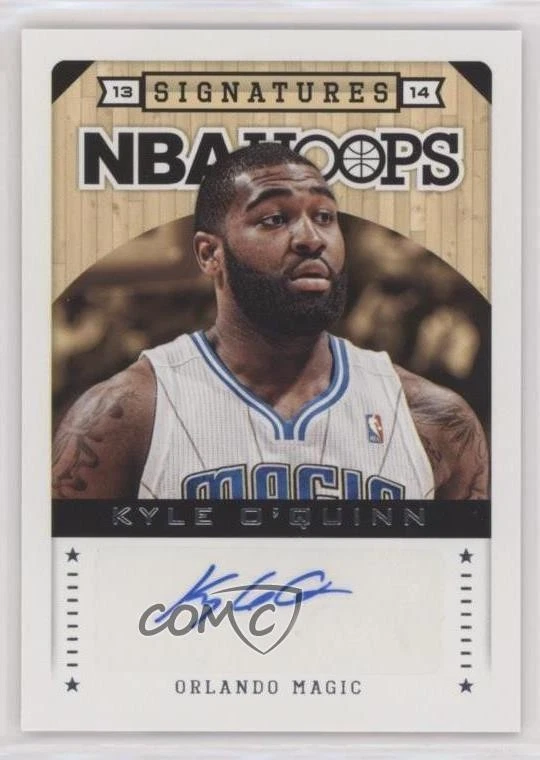 2013-14 NBA Hoops Signatures Kyle O'Quinn #50 Auto - Image 1 of 2