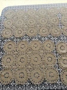 Konvolut Sever handgestrickt Top Zustand Beige Tischsets für Tischgedeck - Bild 1 von 5