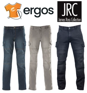 JRC AUSTIN MAN Jeans Multi Pocket Pants Cotton Stretchy Winter Men - Picture 1 of 7