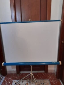 Schermo cinema vintage Cifop Color Screen supporto in alluminio Pieghevole - Picture 1 of 8