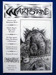 Revista Warpstone # 7 - Warhammer Fantasy Roleplay - Hogshead Publishing - En muy buena condición - Imagen 1 de 3