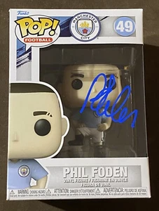 Phil Foden Funko Pop HAND SIGNED - Autographed Manchester City - PROOF - Picture 1 of 6