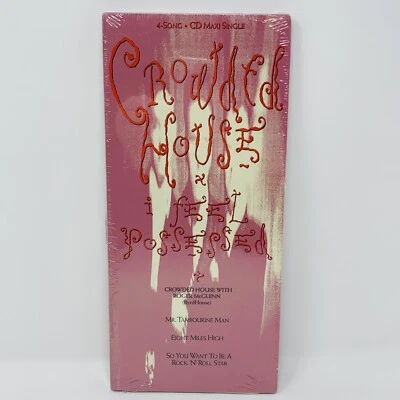 CROWDED HOUSE I Feel Possessed SEALED IN LONG BOX PROMO ONLY 4 CUT CD BYRDS - Image 1 of 4