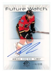 2012-13 SP AUTHENTIC #213 FUTURE WATCH ROOKIE AUTO 110 /999 AKIM ALIU - Picture 1 of 1