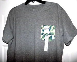 CAMISETA SONOMA Tropical Hawaiana Bolsillo Para Hombre SuperSuave XL Camisa NUEVA CON ETIQUETAS - Imagen 1 de 5