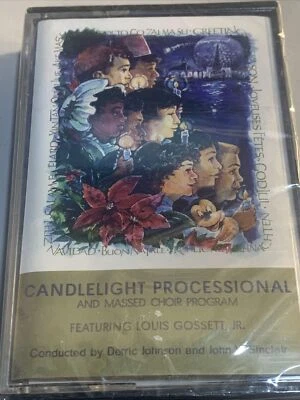 Candlelight Processional and Massed Choir Program Louis Gossett Jr Cassette - Image 1 of 4