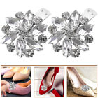2 Removable Crystal Shoe Buckles Wedding Shoe Clips Women Charms-Fi