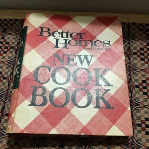 1972 Better Homes & Gardens New Cook Book HC Binder 5th Printing - Picture 1 of 7