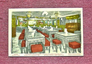 CHINESE DELMONICO RESTAURANT INTERIOR CHINATOWN MANHATTAN NEW YORK CITY - Picture 1 of 2