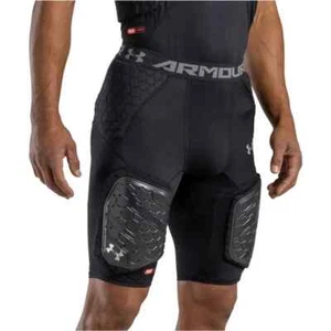 Under Armour Gameday Armour 5-Pad Girdle Black XL - Picture 1 of 2