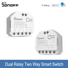 SONOFF DUALR3 2 Gang WIFI Smart Switch Module Voice Control Dual Relay Switch