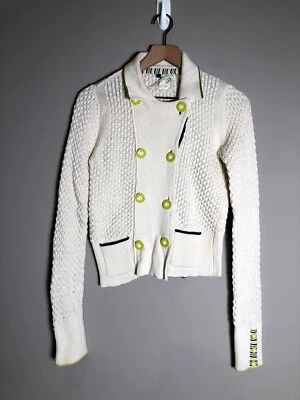 Sparrow Anthropologie Angora Wool Blend Ivory Knit Preppy Academia Sweater S - Image 1 of 4