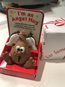 "I'm a Angle Hug" - The Hug Factory Collectible Figure NIP W/Gift Box Christmas - Picture 1 of 6