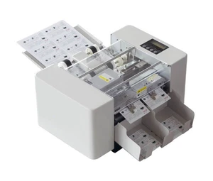 A4 Size Automatic Business Card Cutting Machine Electric Paper Card Cutter 220V