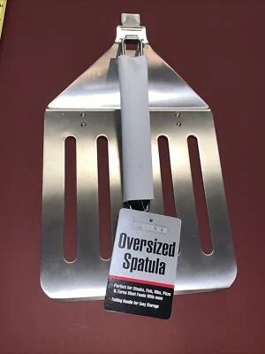 Mr. Bar-B-Q Original Stainless Steel Oversized Spatula , New With Tags - Imagem 1 de 4