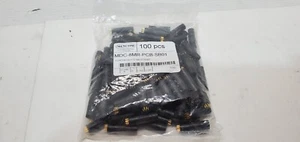 1 BAG x100 PCS M8 MALE to FEMALE MOLDED MDC-8MR-PCB-SB01 STRAIGHT 8 PINS JACKET - Picture 1 of 7