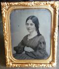 1/9 PLATE TINTYPE OF A YOUNG LADY