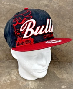 Chicago Bulls Mütze New Era 9Fifty Windy City Hardwood Classics Snapback Cap rot - Bild 1 von 8
