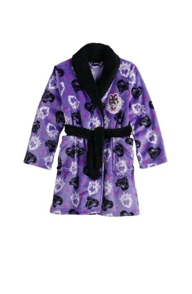 NUEVO DESCENDIENTE MAL Bata de Baño Polar Súper Suave Niñas TALLA 10 Foto 1 de 1