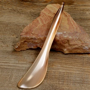 Yak Horn Gua Sha Herramientas Espesado Facial Ojo Masaje Barra Acupuntura Punto Pluma - Imagen 1 de 5