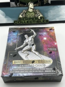 Marvel Masterpieces '92 Platino Hobby Box Cubierta Superior 2024 - Imagen 1 de 2
