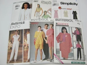 6 Misses Patrones de Costura Tallas 6 8 10 Sin Cortar Fácil Falda Pantalones Vestido Top Mono - Imagen 1 de 11