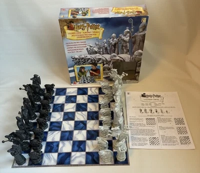 Harry Potter Wizard Chess Set Mattel Vintage 2001 Complete w/ Instructions - Image 1 of 4