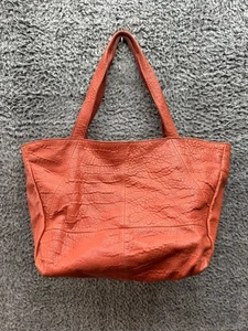 Borsa a tracolla Anthropologie in pelle di pecora per tutti i giorni arancione grande - Foto 1 di 15