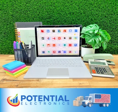 Microsoft Surface Book 3 14 дюймов i7-10-го поколения 1,30 ГГц 16 ГБ RAM 256 ГБ SSD Win 11 Pro* - Изображение 1 из 4