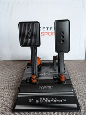 Asetek Forte Simsports Simracing Pedale mit Loadcell - Bild 1 von 3