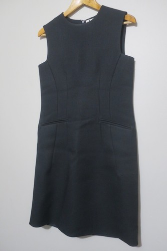 ACNE STUDIOS ABITO NERO TAGLIA 36 DIDO EV CAPPOTTO PAW17