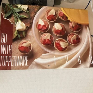 Vintage Tupperware Kalender 1989 mit Rezeptkarten - Bild 1 von 6