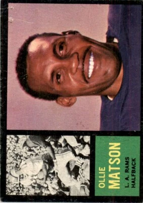 1962 Topps #79 Ollie Matson SP - Image 1 of 2