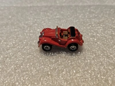 Micro Machines 1987 Galoob MG TF Red Convertible Officebox  - Image 1 of 4